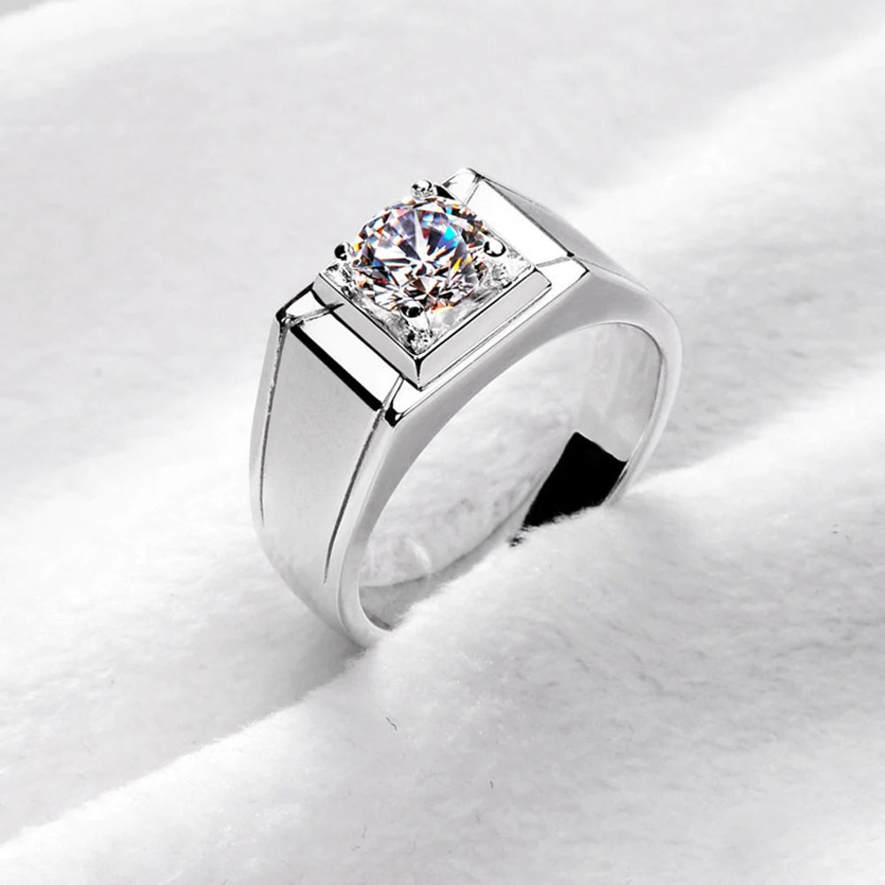 MJ-205 Original Moissanite Diamond Ring